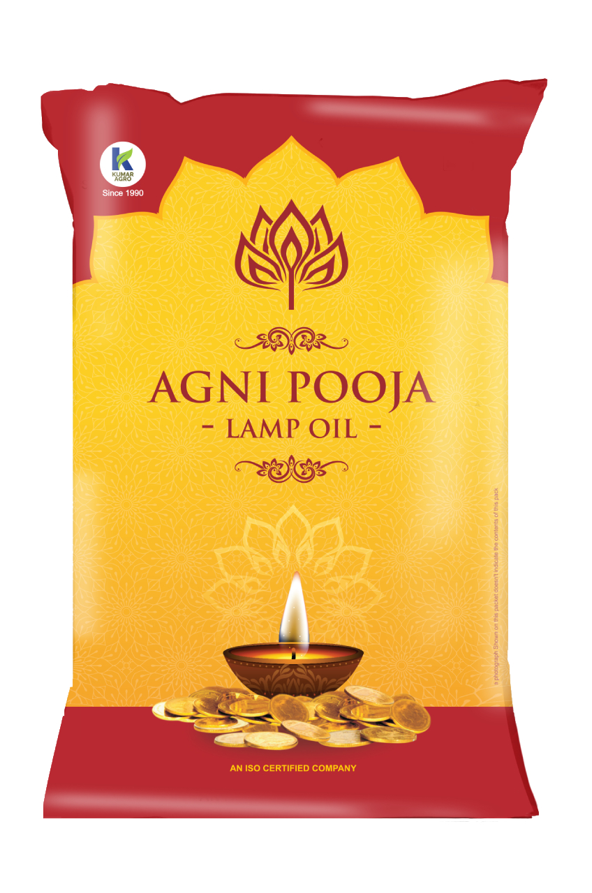 Agni Pooja Lamp Oil - 1L Pouch